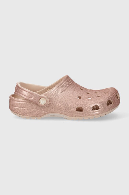 Crocs papuci Classic Glitter Clog 205942.6WV roz SS24