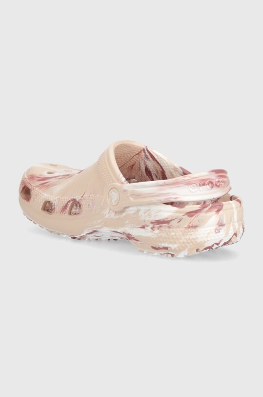 Obuwie Crocs klapki Classic Marbled Clog 206867.6WS różowy