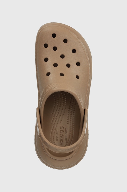 Crocs klapki Classic Crush Clog brązowy 207521.2Q9