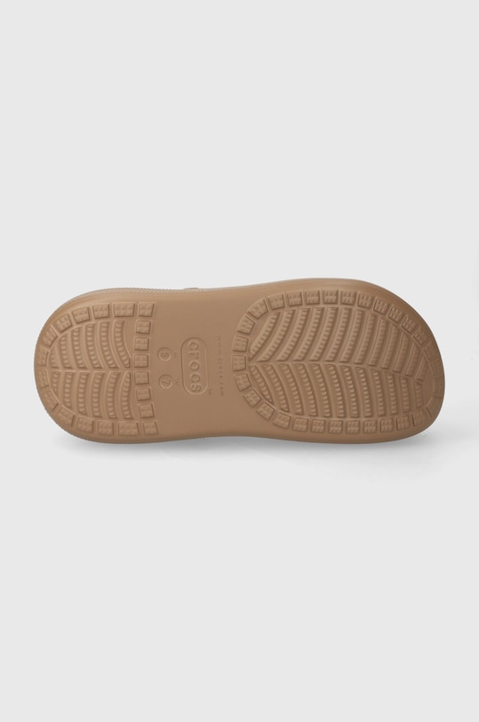 Crocs klapki Classic Crush Clog 207521.2Q9 brązowy