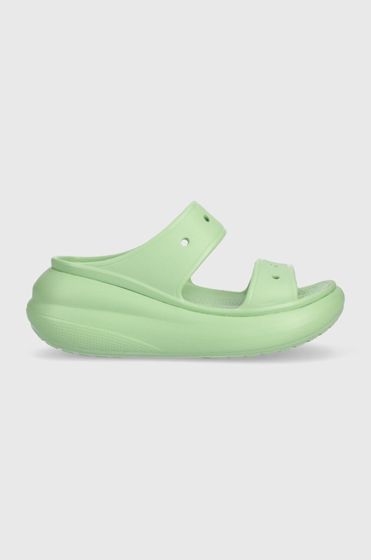 Crocs klapki Classic Crush Sandal 5-8 cm zielony 207670.374