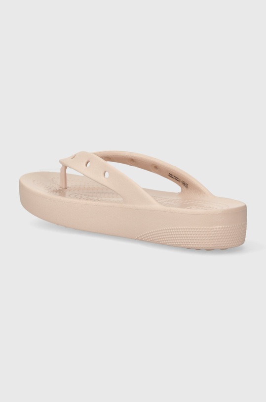 Încălțăminte Crocs slapi Classic Platform Flip 207714.6UR roz
