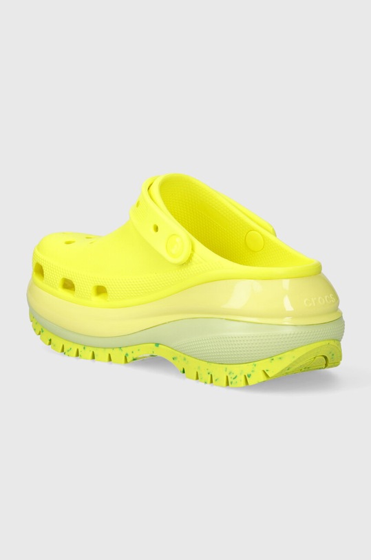 Obuwie Crocs klapki Classic Mega Crush Clog 207988.76M zielony
