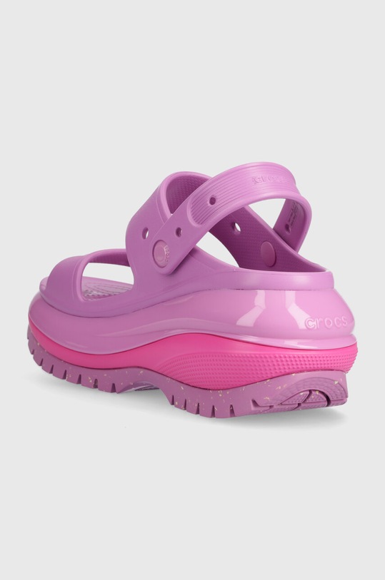 Παπούτσια Παντόφλες Crocs Classic Mega Crush Sandal 207989.6WQ μωβ