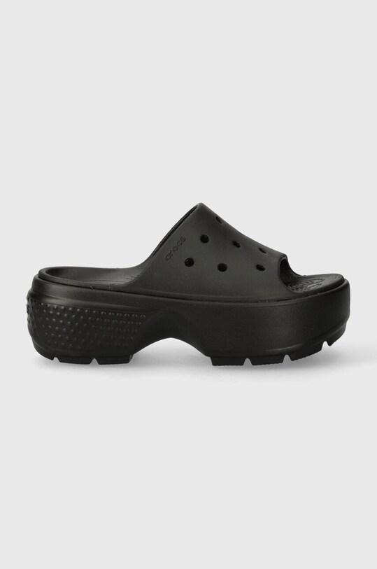 Παντόφλες Crocs Stomp Slide 209346.001 μαύρο SS24
