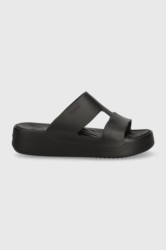 Šľapky Crocs Gataway Platform H - Strap 209409.001 čierna SS24