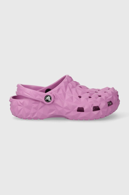 Pantofle Crocs Classic Geometric Clog 209563.6WQ fialová SS24