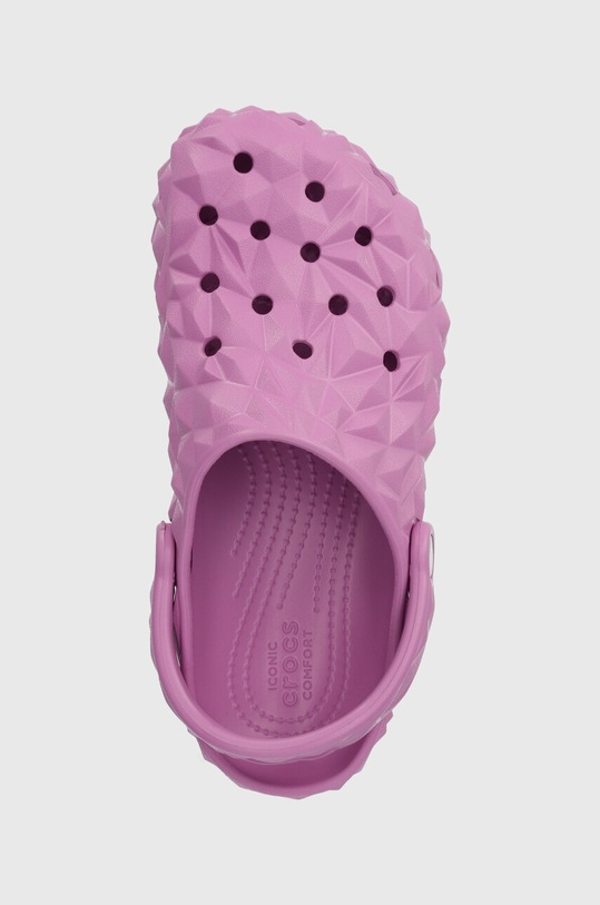 Pantofle Crocs Classic Geometric Clog fialová 209563.6WQ