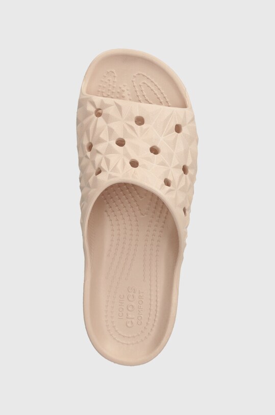 Pantofle Crocs Classic Platform Geometric Slide růžová 209564.6UR