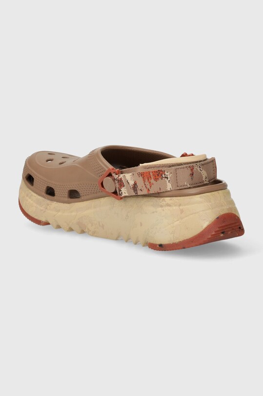 Boty Pantofle Crocs Hiker High XCSP 209643.2Q9 hnědá