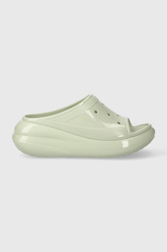 Pantofle Crocs Crush High Shine Slide 209648.3VS zelená SS24