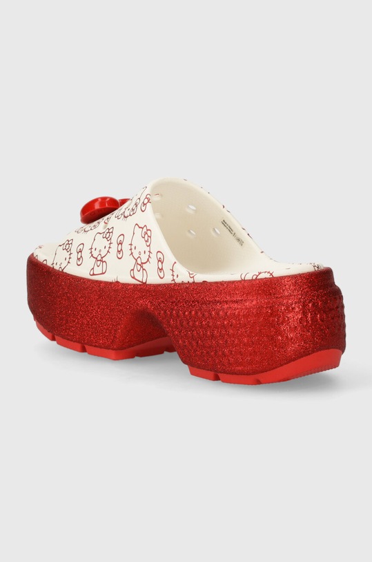 Obuwie Crocs klapki Hello Kitty Stomp Slide 209815.100 biały