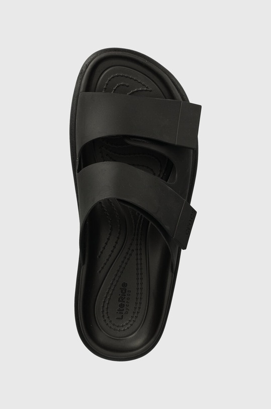 Šľapky Crocs Brooklyn Luxe Sandal čierna 209586.060