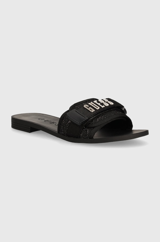 Natikače Guess ELYZE3 ostalo crna FLGEL3.ELE19.BLACK