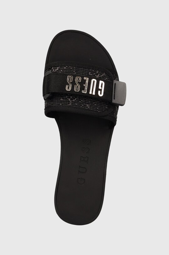 Natikače Guess ELYZE3 crna FLGEL3.ELE19.BLACK