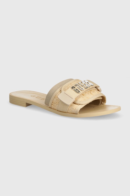 Guess papucs ELYZE3 textil bézs FLGEL3.ELE19.NATU