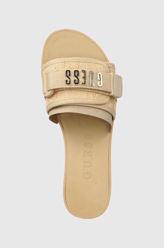 Guess papucs ELYZE3 bézs FLGEL3.ELE19.NATU