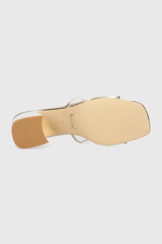 Šľapky Guess GABLES FLGGAS.LEL03.PLATI zlatá