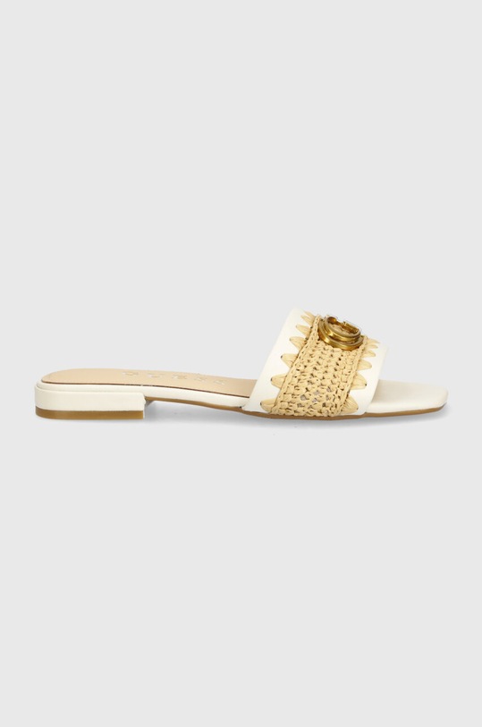 Guess ciabatte slide TAMARRA FLGTAR.ELE19.IVORY beige SS24