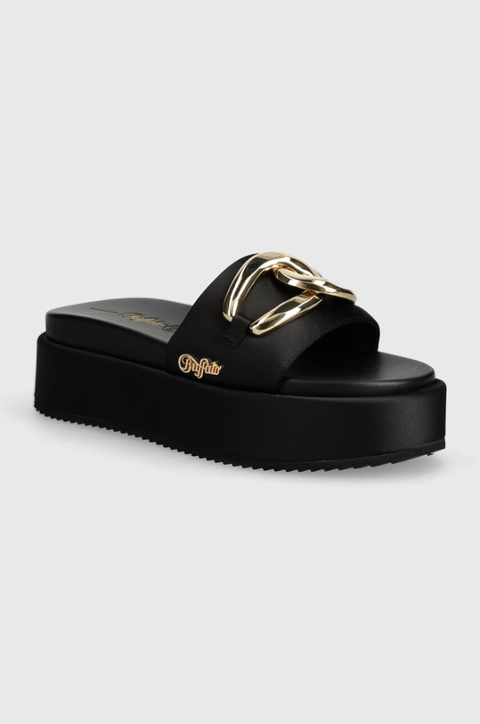 Чехли Buffalo Noa Slide Chain платформа черен 1602234.BLK