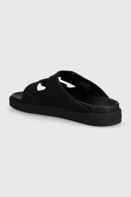 Obuv Šľapky Calvin Klein FLAT ADJ SLIDE MONOCQ HW0HW01955 čierna