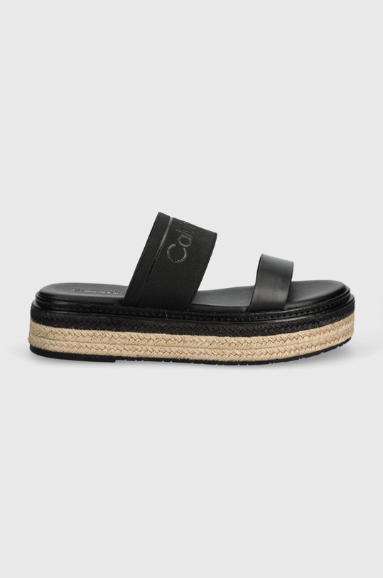 Шльопанці Calvin Klein WEDGE SLIDE HE HW0HW01966 чорний SS24