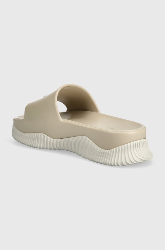 Obuwie Calvin Klein klapki FLATFORM SLIDE EVA HW0HW01973 beżowy
