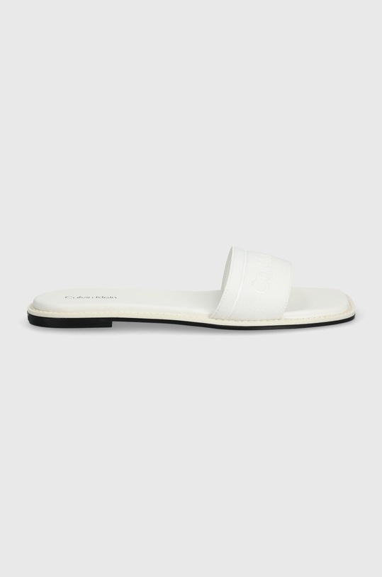 Calvin Klein papucs FLAT SLIDE HE HW0HW01989 fehér SS24