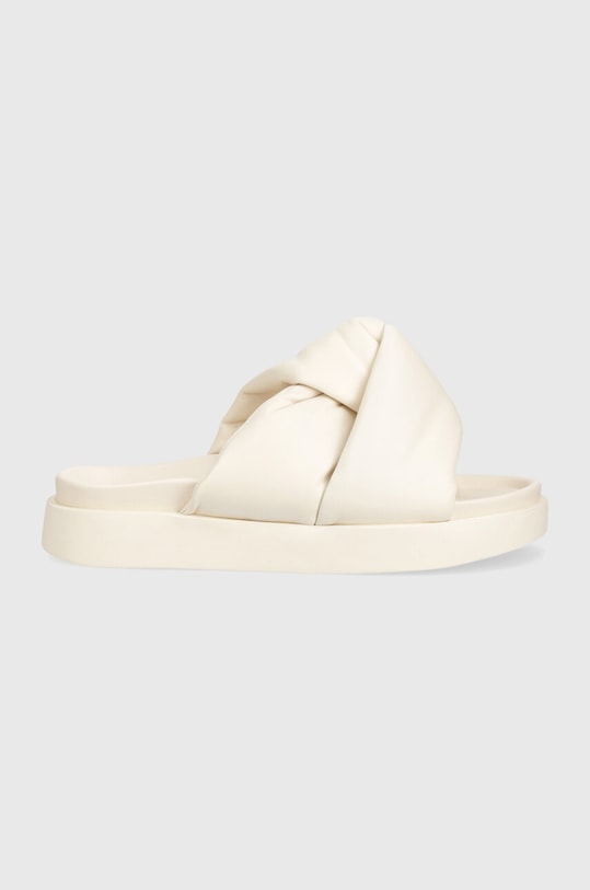 Inuikii slapi de piele Soft Crossed 70104.140.Cream bej SS24