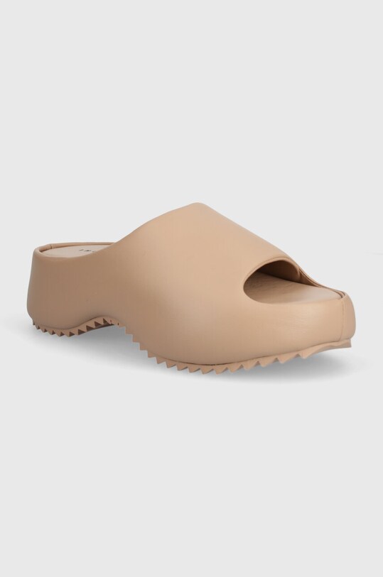 Δερμάτινες παντόφλες Inuikii Nappa C-11 5-8 cm μπεζ 70103.411.Taupe