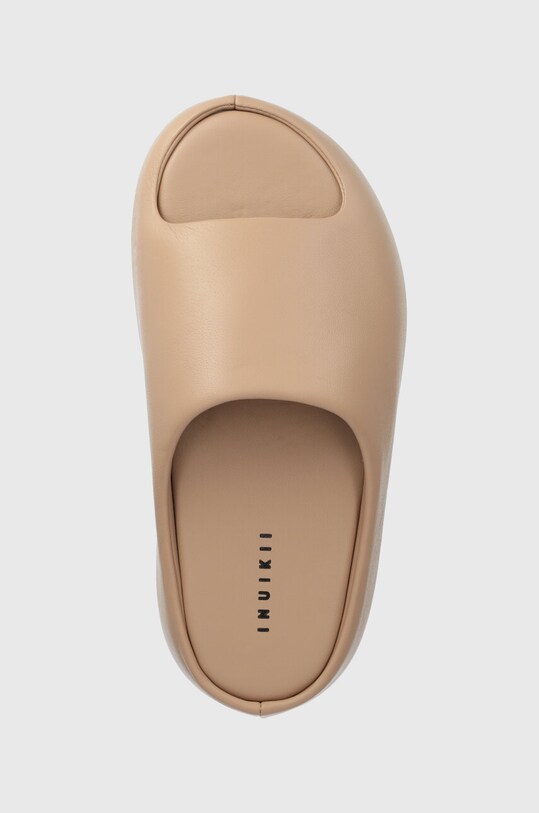 Δερμάτινες παντόφλες Inuikii Nappa C-11 μπεζ 70103.411.Taupe