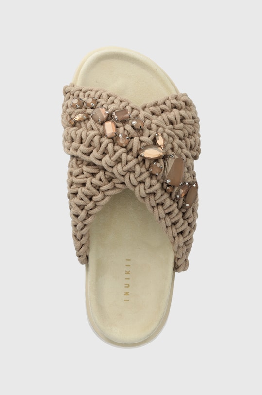 Шлепанцы Inuikii Woven Stones бежевый 70104.106.Taupe