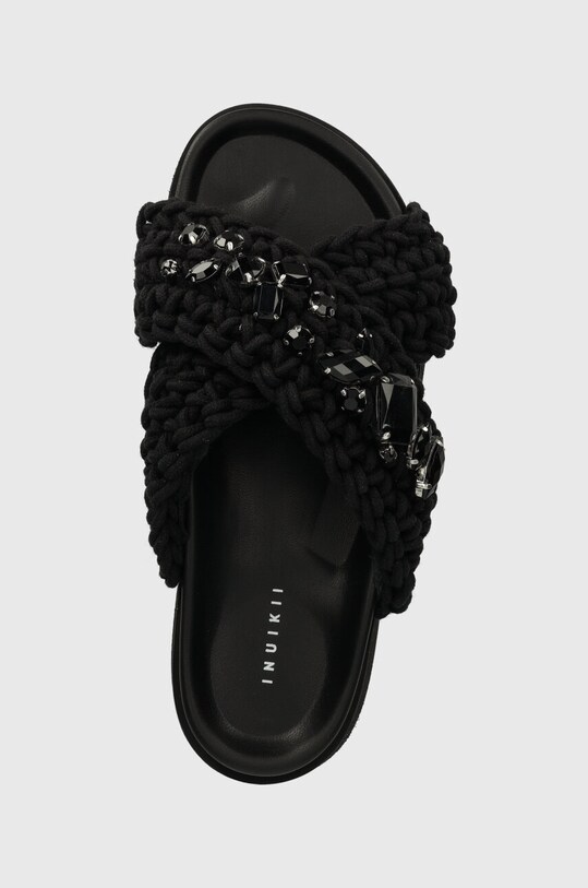 Inuikii papuci Woven Stones Platform negru 70103.106.TrueBlack