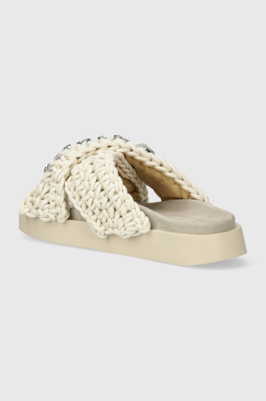 Obuwie Inuikii klapki Woven Stones 70104.106.TrueWhite biały