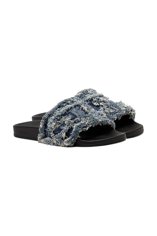 Šľapky Diesel Sa-Slide D Denim Y03347.P5254.H4187 tmavomodrá SS24