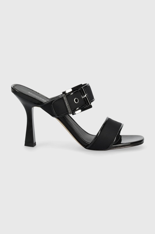 MICHAEL Michael Kors klapki skórzane Colby 40S4COHS1D.001 czarny SS24