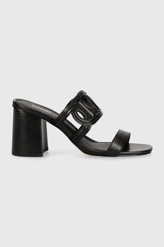 MICHAEL Michael Kors klapki skórzane Alma 40S4ALMS1L.001 czarny SS24