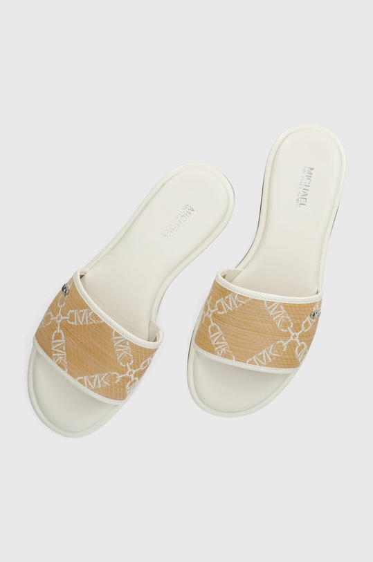 MICHAEL Michael Kors papuci Saylor 40S4SYFS2Y.884 alb SS24