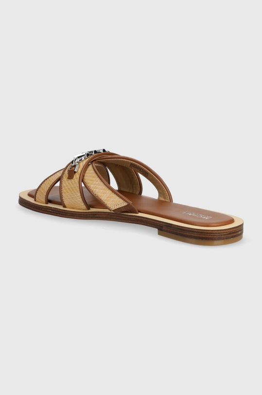Încălțăminte MICHAEL Michael Kors papuci Tiffanie 40S4TFFS1D.969 bej