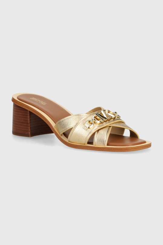 MICHAEL Michael Kors slapi de piele Tiffanie piele aur 40S4TFMS1M.740