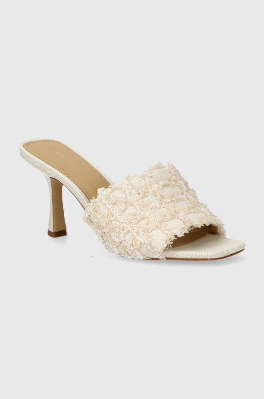 Pantofle MICHAEL Michael Kors Tessa jehličkový béžová 40S4TSHP4D.085