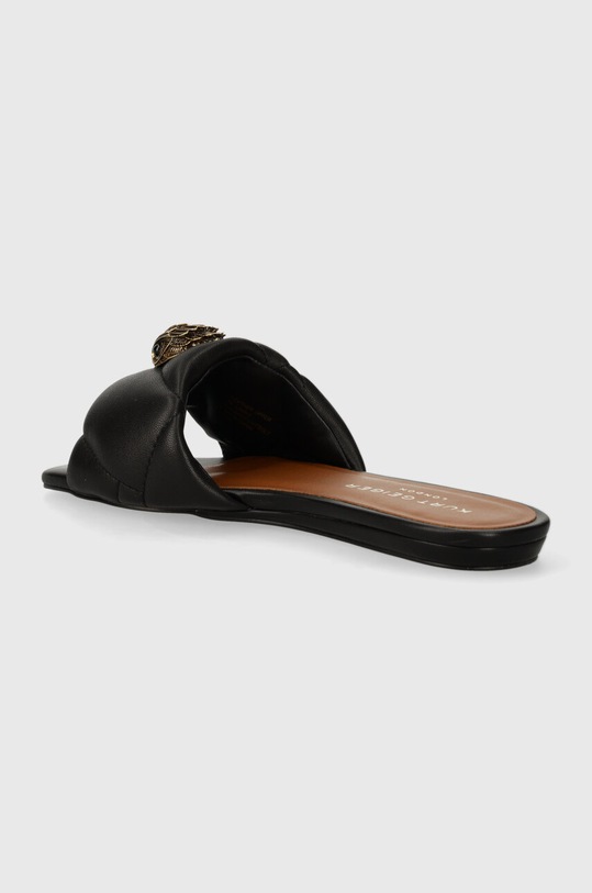 Obuwie Kurt Geiger London klapki skórzane Kensington Puff Sandal 2026600109.BLACK czarny