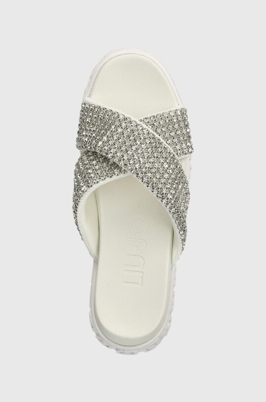 Liu Jo klapki LOVELY SANDAL 02 biały BA4133TX42101111
