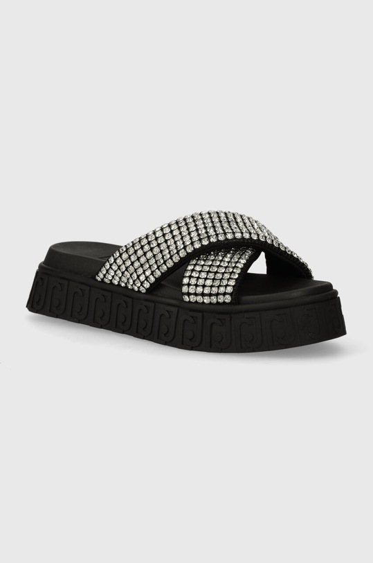 Liu Jo klapki LOVELY SANDAL 02 pozostałe czarny BA4133TX42122222