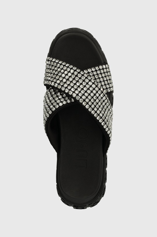 Liu Jo klapki LOVELY SANDAL 02 czarny BA4133TX42122222