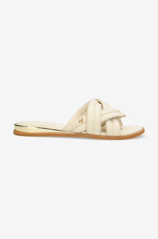 Mexx slapi de piele Natalya plat bej MICY1600241W