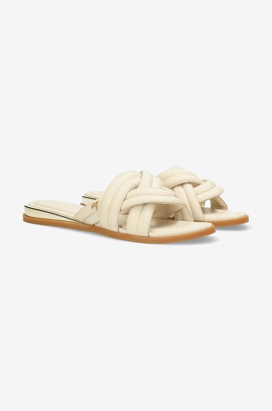 Mexx slapi de piele Natalya MICY1600241W bej SS24