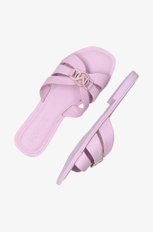 Mexx klapki skórzane Nikki MICY1608441W