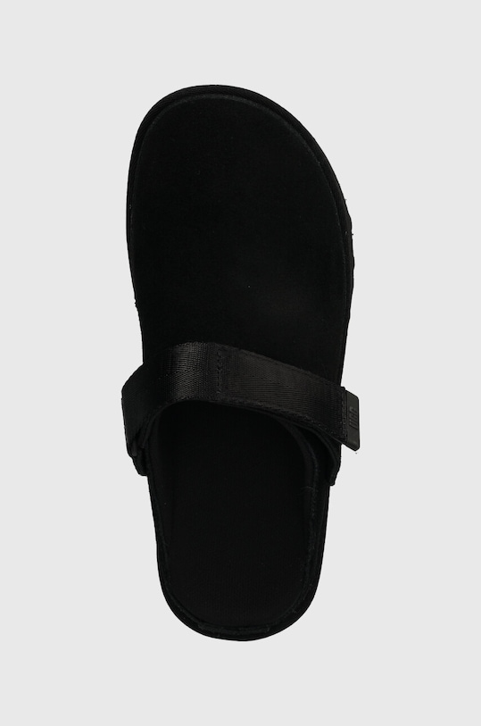 UGG papuci din piele intoarsa Goldenstar Clog negru 1138252.BLK