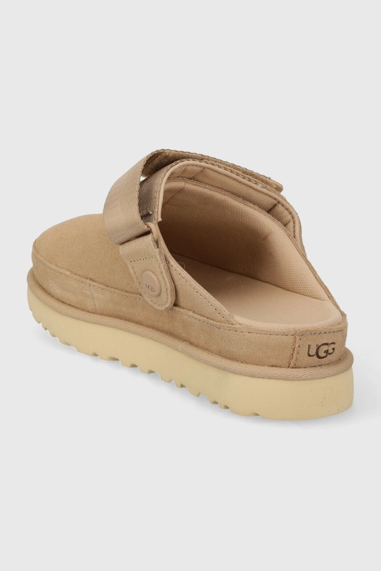 Обувки Велурени чехли UGG Goldenstar Clog 1138252.DRI бежов